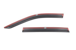 Toyota RAV4 Ventvisor - Husky Liners - Low Profile (4pc) - Smoke with Chrome Trim - `19-`24